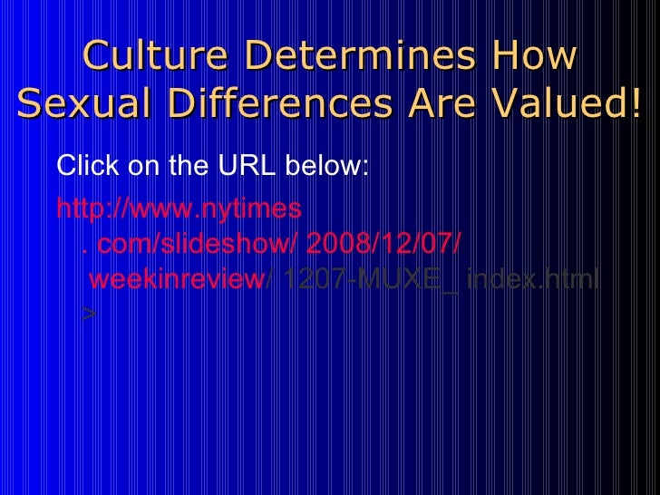determines sexual orientation Determines sexual orientation